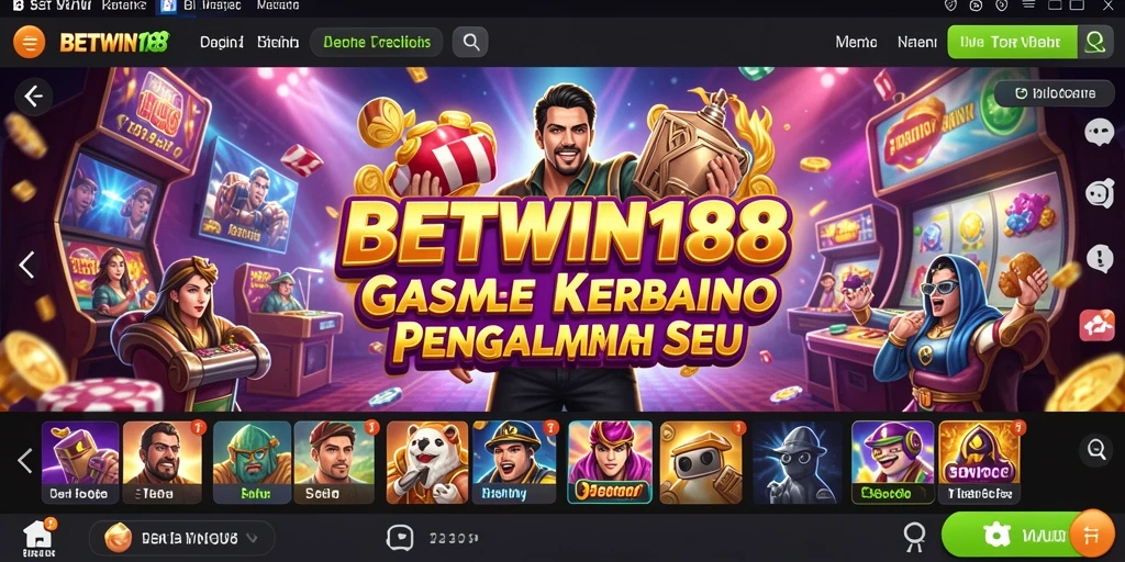 Tampilan gameplay BETWIN188 dengan grafik dan animasi yang menarik.