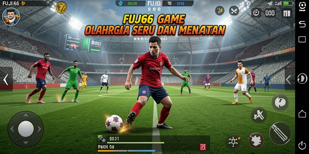 Tampilan menarik dari gameplay seru FUJI66 yang menampilkan aksi olahraga.