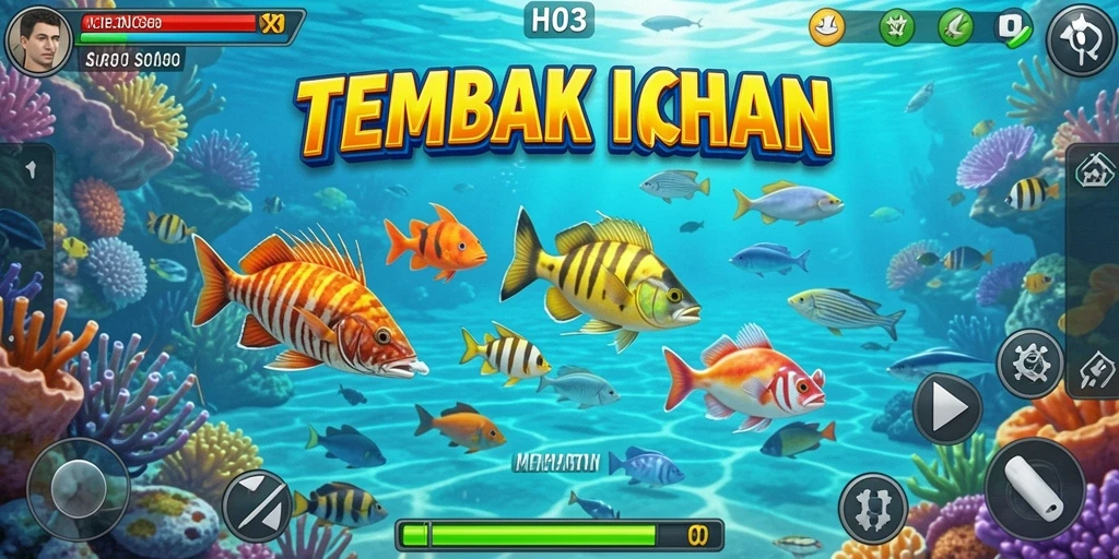 Gameplay menegangkan di H03 dengan aksi Tembak Ikan yang seru.