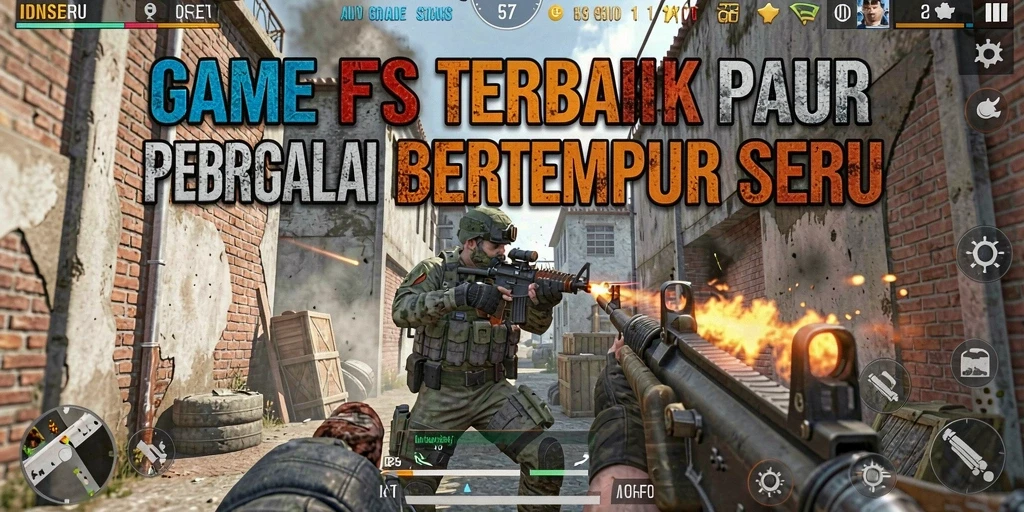 Gameplay menarik dan penuh aksi dari IDNSERU.