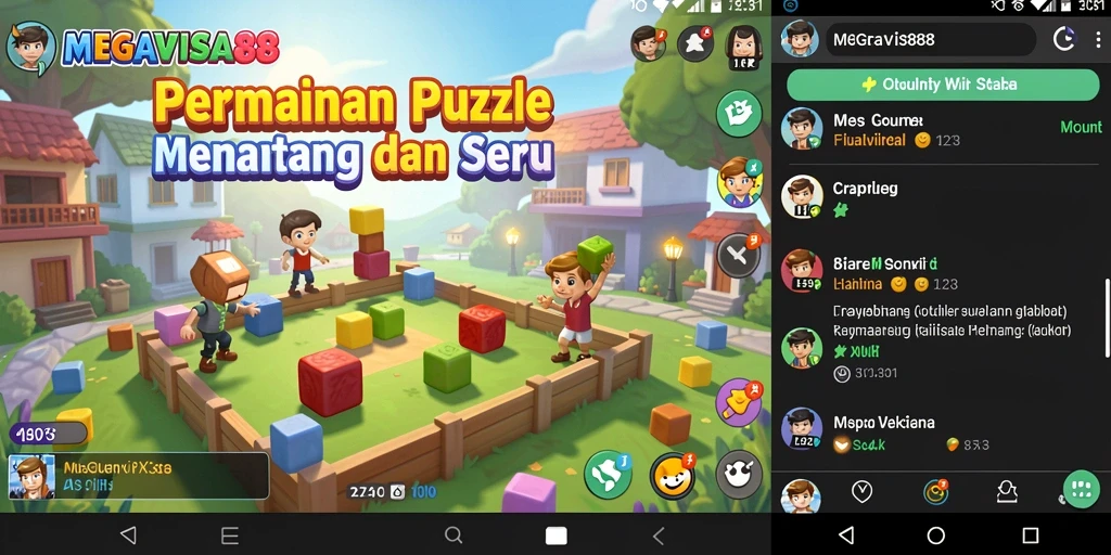Tampilan gameplay MEGAVISA88 yang seru dan menantang.
