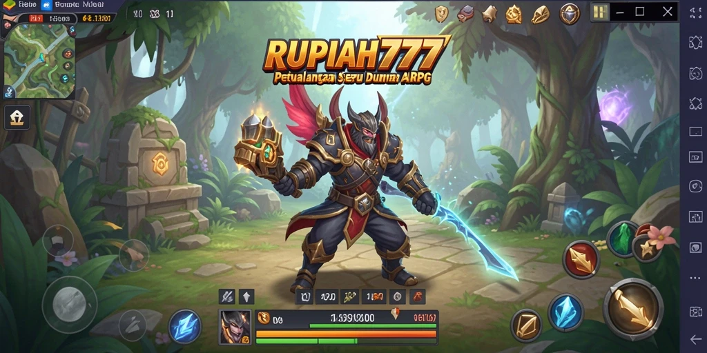 Tampilan gameplay RUPIAH777 yang seru dan mendebarkan.
