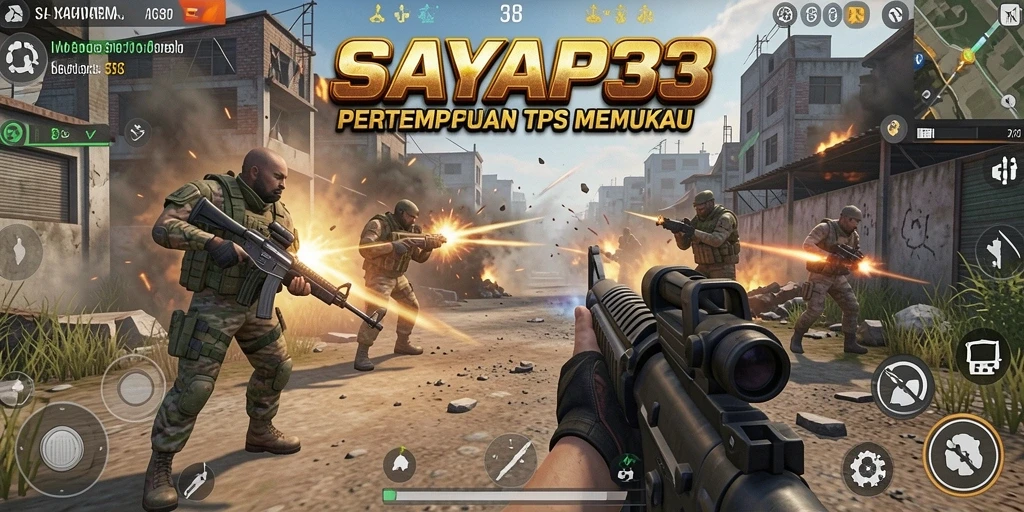 Gameplay menarik dengan aksi pertempuran yang intens di SAYAP33.