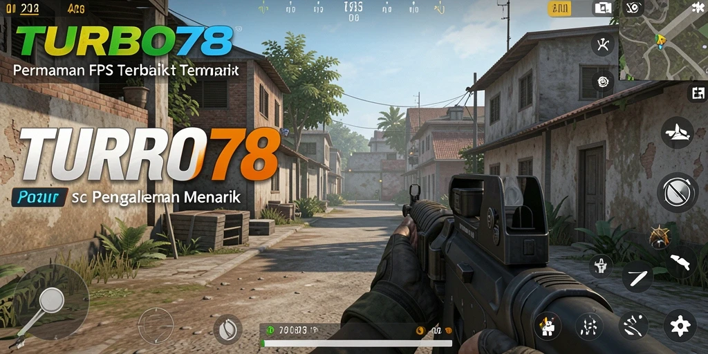 Screenshot gameplay TURBO78 yang menunjukkan aksi tembak-menembak seru.